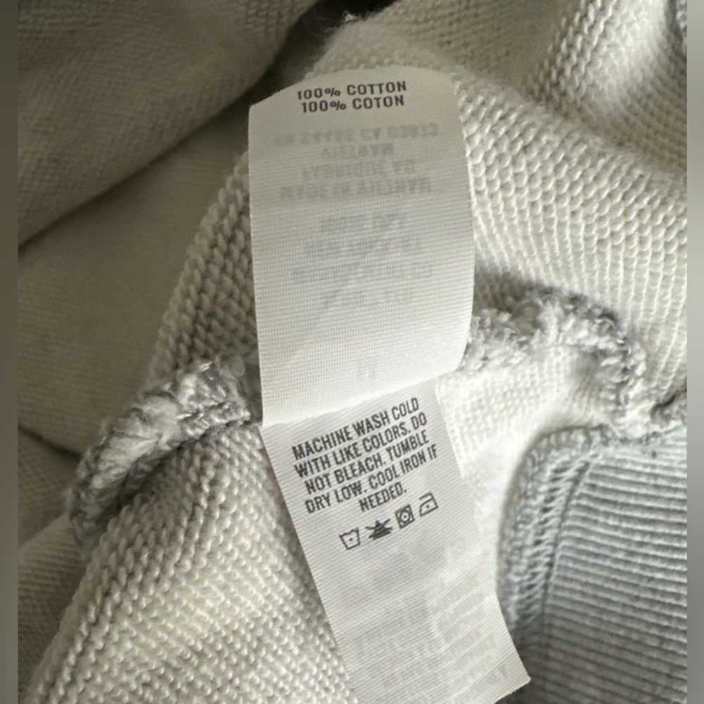Aerie pullover hoodie Size M oversized cropped French Terry Beach Weekend - Picture 6 of 7
